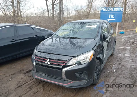 2024 Mitsubishi Mirage G4 Black Edition/Es/Le z USA, uszkodzony, nr VIN ML32FUFJ0RHF11856